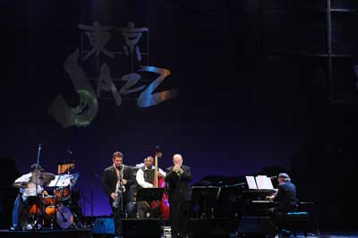 Manhattan Jazz Quintet photo by Hideo Nakajima