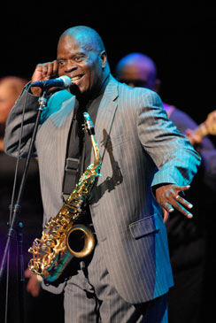 Maceo Parker photo by (c)�� ���b�q�^(c)Rieko Oka�@(c)TOKYO JAZZ FESTIVAL 2010
